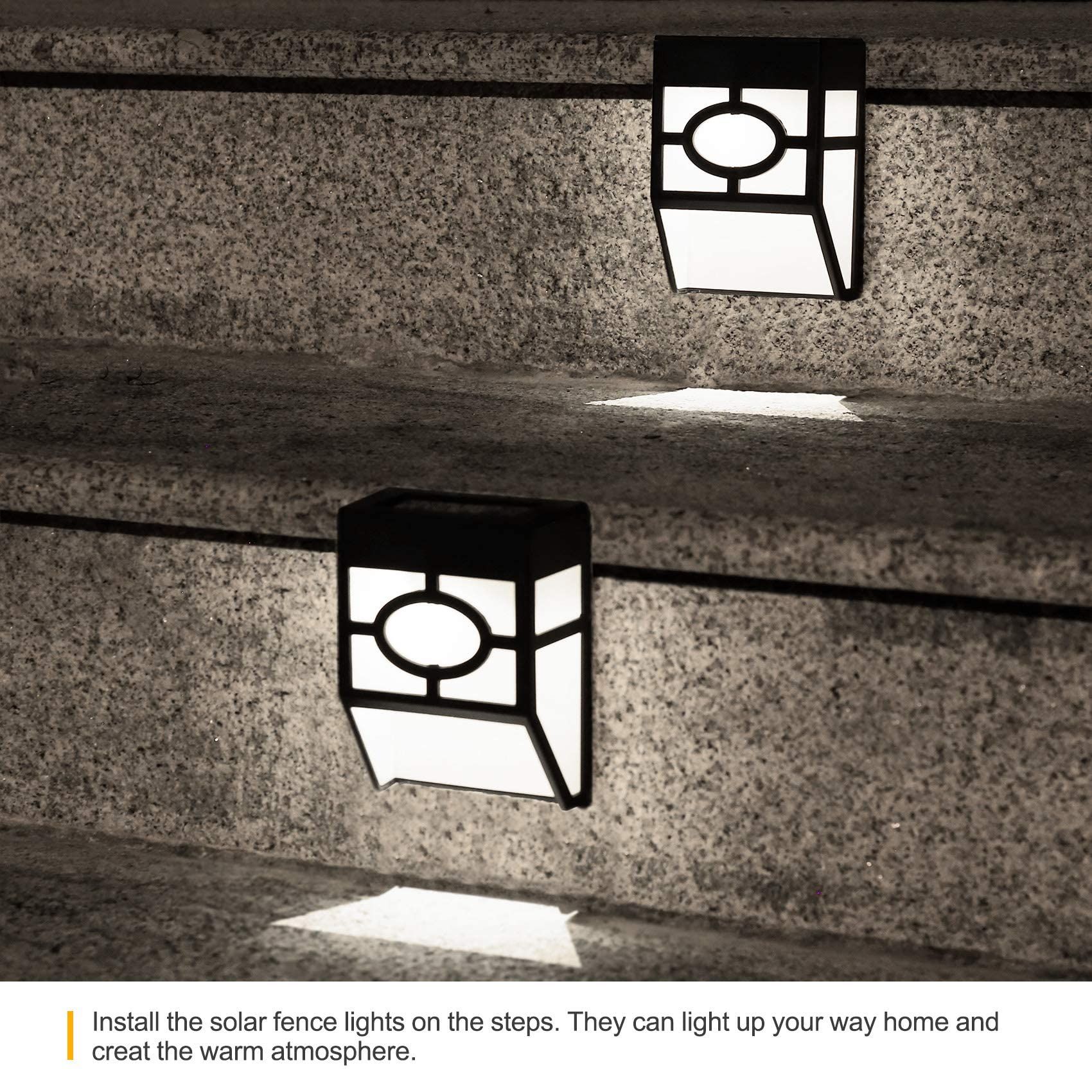 Decorative Solar Fence Lights Waterproof — image 5