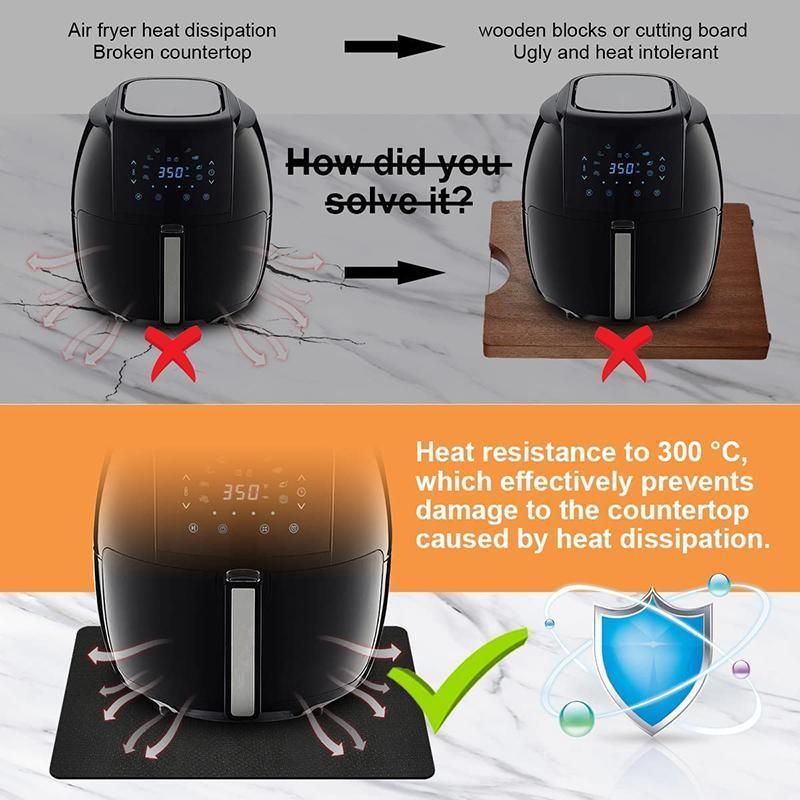Non Slip Heat Resistant Kitchen Mat for Air Fryer Coffee Maker Toaster 30x45cm — image 5