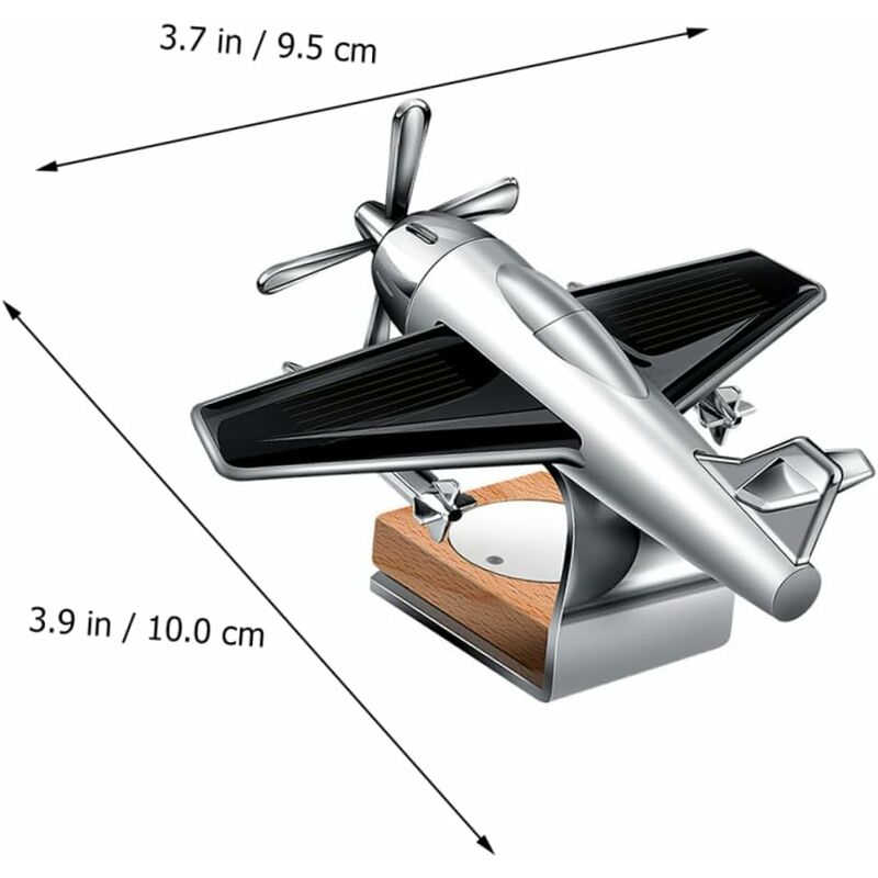 2 pcs Airplane Perfume Ornament Car Diffuser Essential Oil Diffuser Car Diffusers For Essential Oils Solar Air — image 2