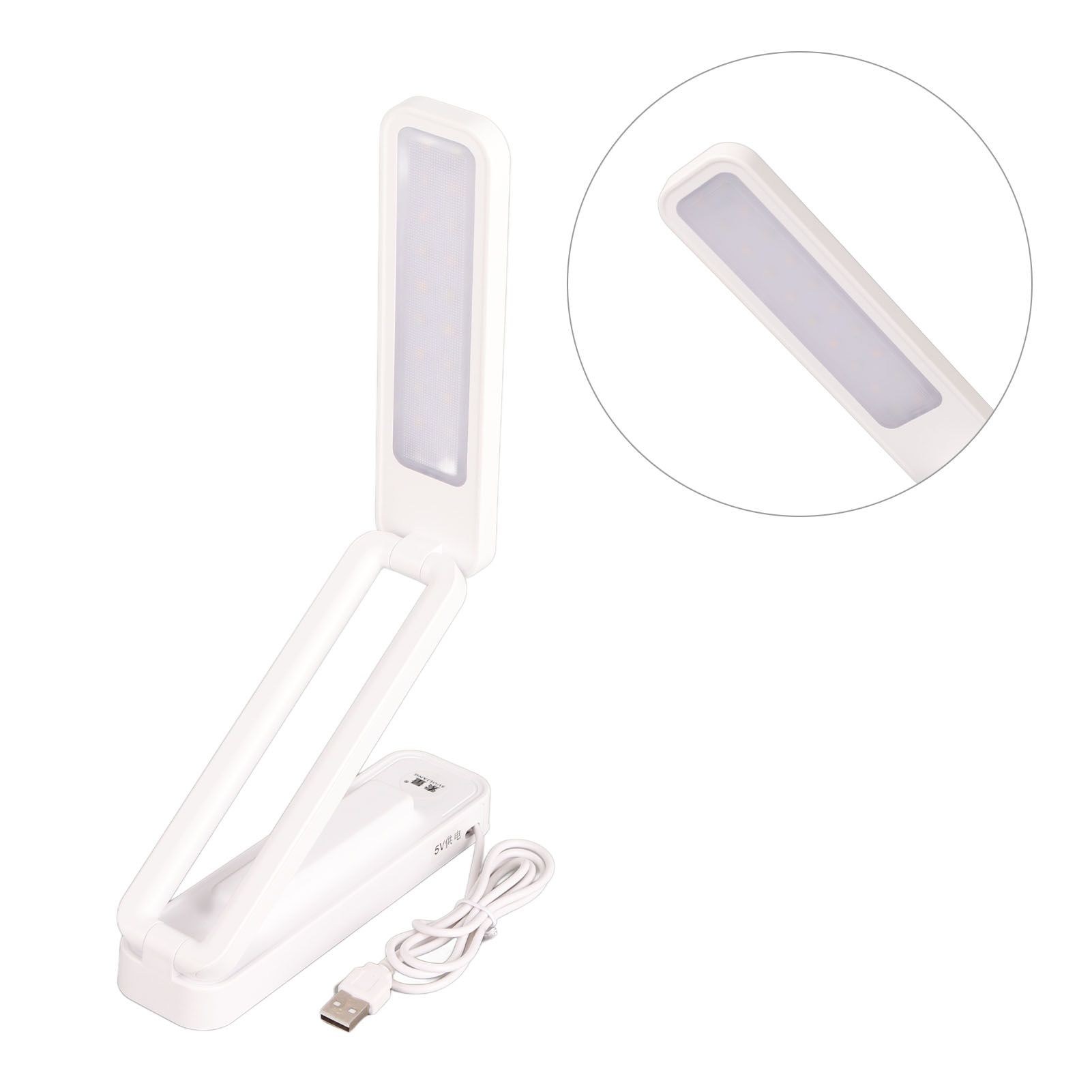 Desk Lamp Foldable Portable Plug in Soft Light Table Lamp for Office Home โ image 4