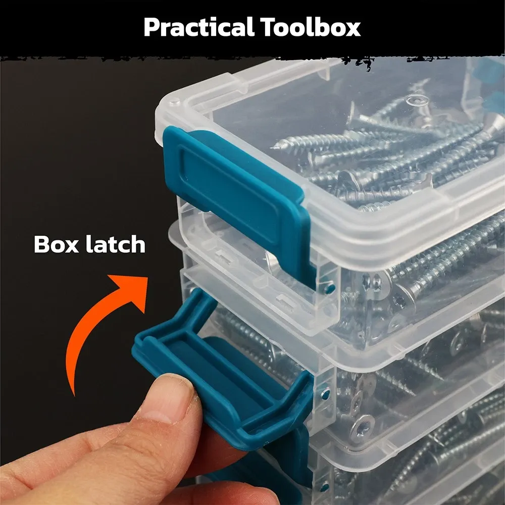 HORUSDY 324PCS Torx Wood Screws Assortment Kit Self Tapping with Storage Box โ image 5
