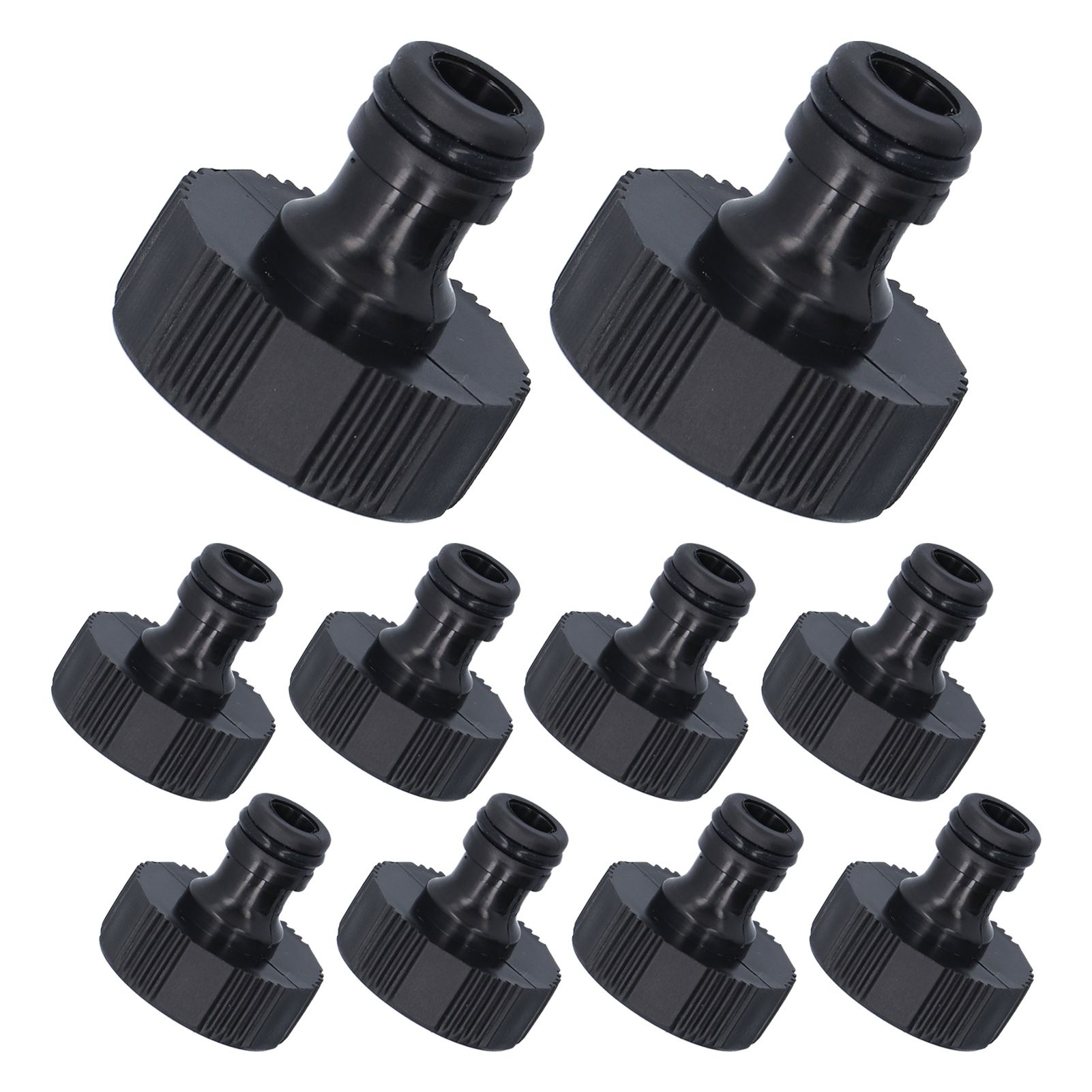 10Pcs 15mm Thread Adapter Plastic Sealable Durable Hose Connector for Courtyard GardenG1 Female Thread โ image 3