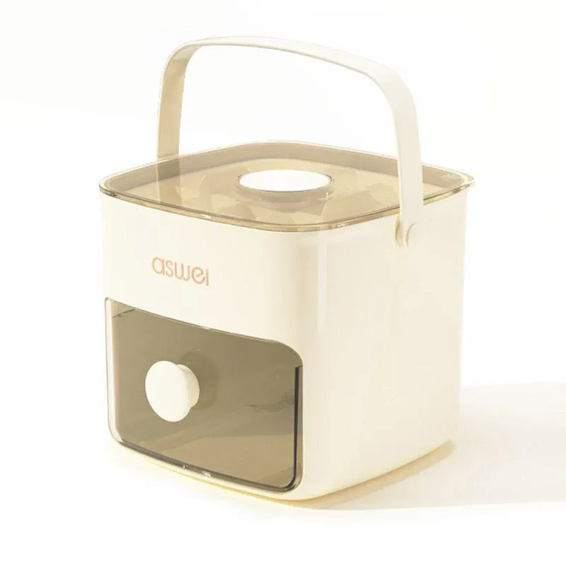 Portable Ice Compartment Cube Mold Plastic Ice Making Box and Ice Cube Holder โ image 2
