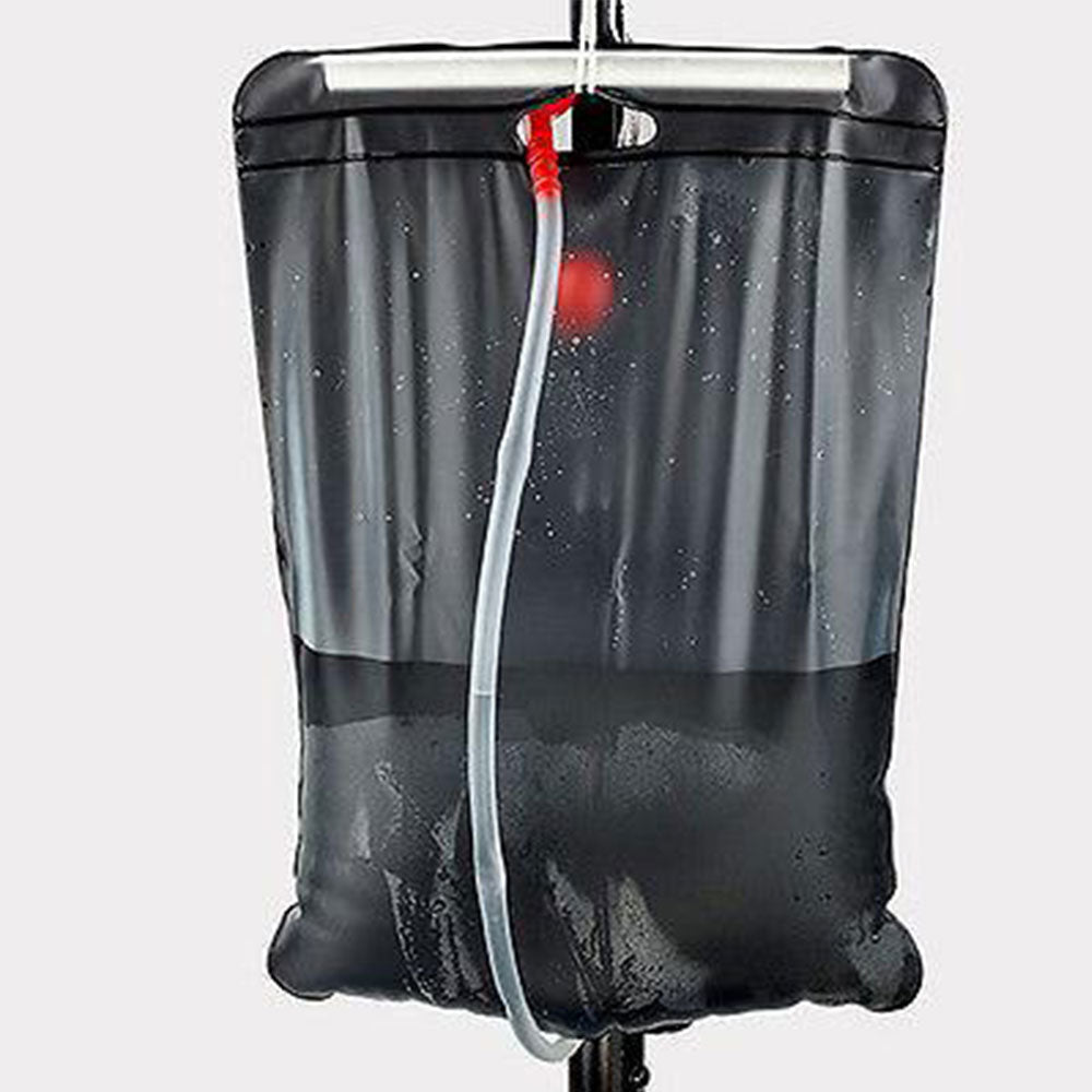 Pop Up Portable Privacy Shower room Tent &20L Outdoor Camping Water Bag Camp Set - orange — image 4