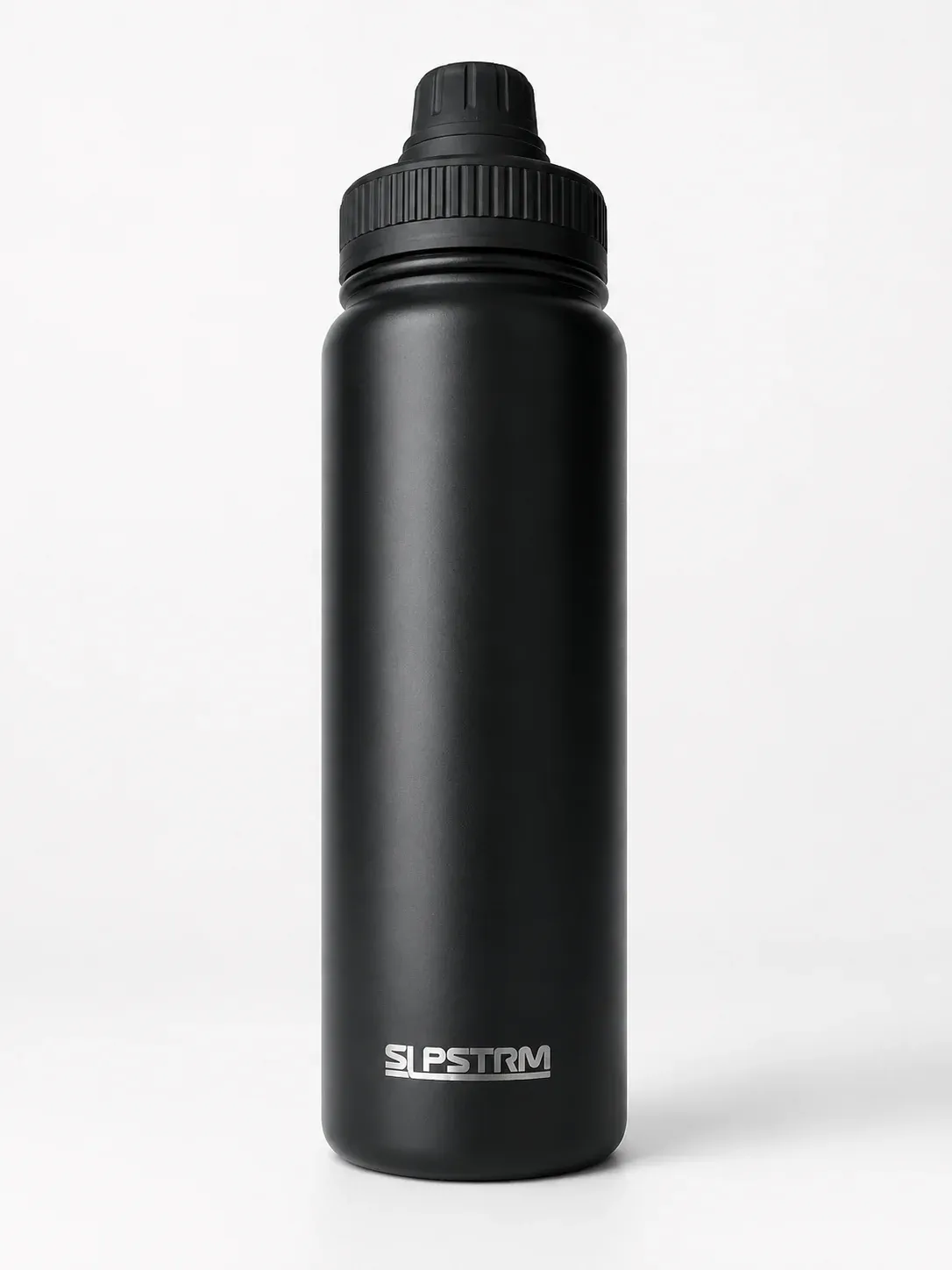 SLPSTRM Magnetic Sports Bottle 500ml - Black — image 2
