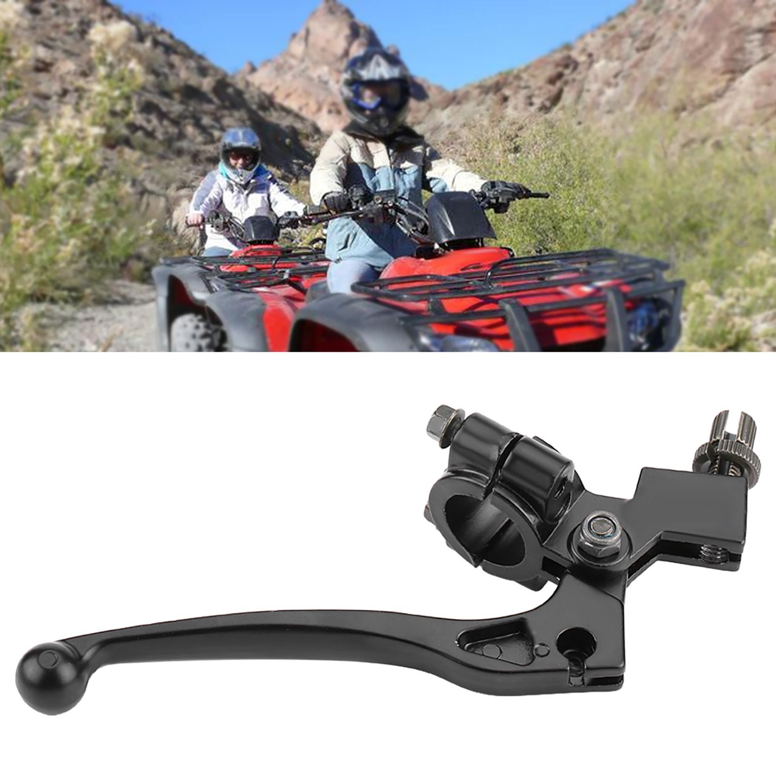 Foldable Clutch Lever with Bracket for 50cc-125cc Dirt Pit Bike, 22mm 7/8in Handlebar, 8mm Cable Housing Fitting โ image 6