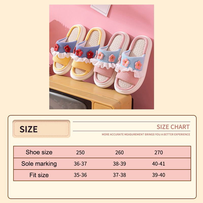 Slipper Comfortable Quick Drying Breathable Skidproof Women Sandal for Home Bedroom Pink 38/39 for 37-38 โ image 2