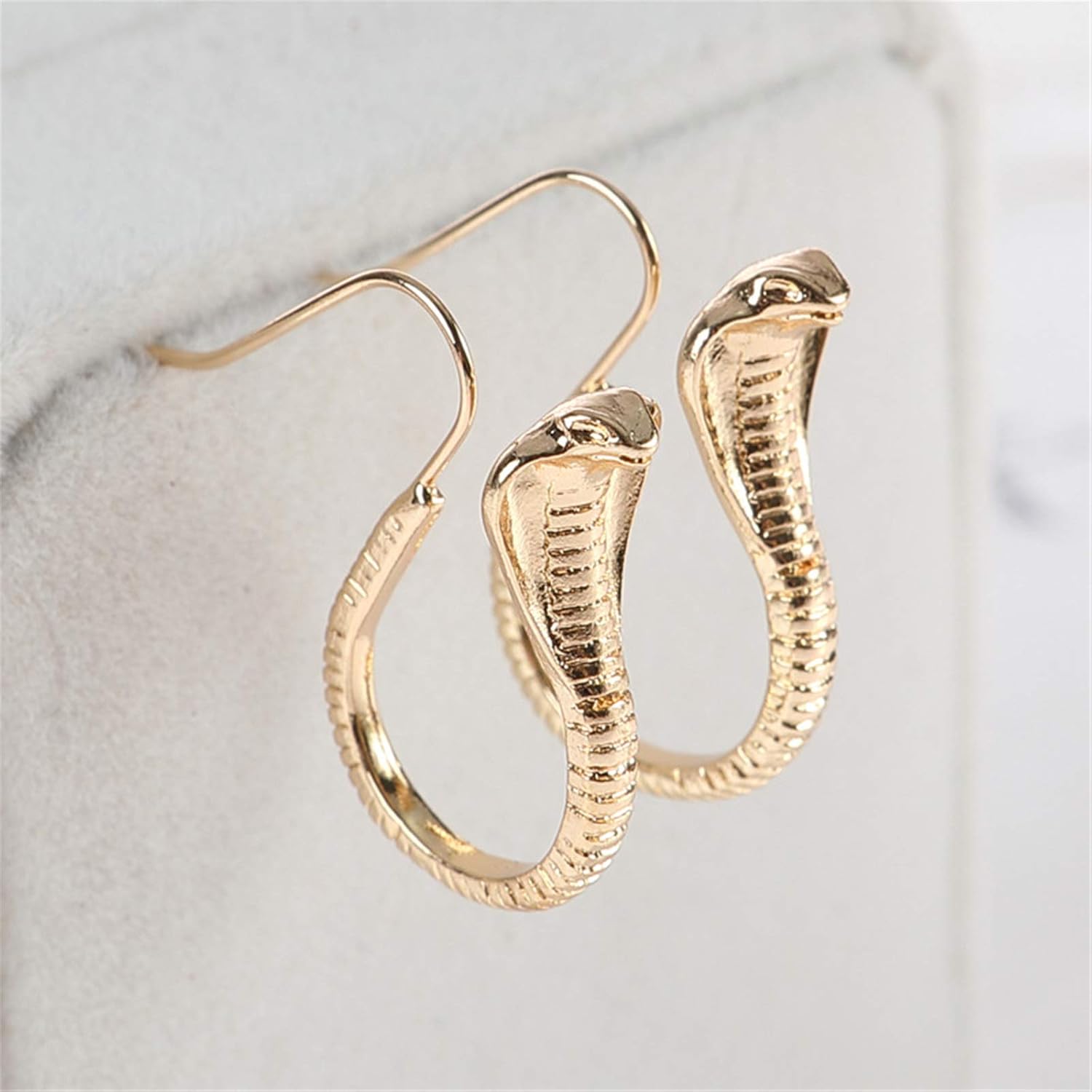 Vintage Cobra Dangle Earrings Personalized Animal Snake Hook Earrings for Women Punk Gothic Ear Jewelry โ image 4
