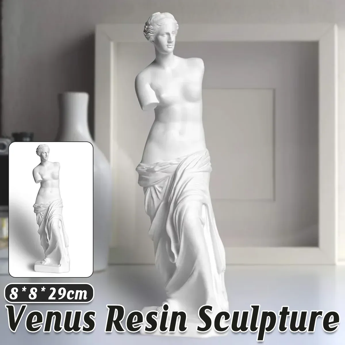 Venus Resin Sculpture Furniture Decoration Classic Style for Living Room Decor