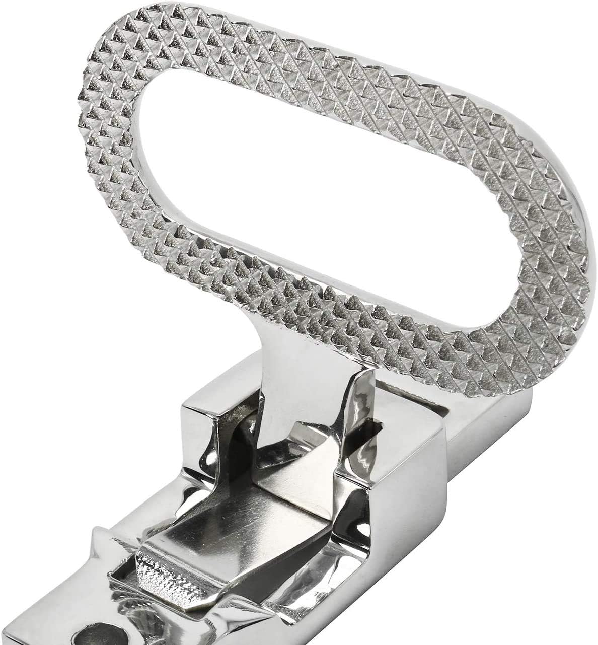 Heavy Duty 316 Stainless Steel Folding Mast Step with Diamond Tread Pattern for Boat,Yacht,Car,Truck — image 5