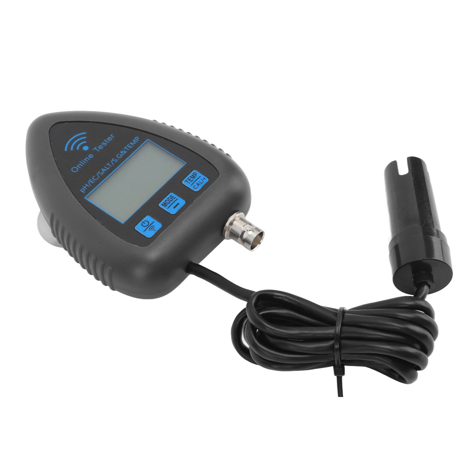 PH Temperature Water Quality Meter Mini Continuous 5 in 1 PH EC SALT SG TEMP Monitor Wireless WiFi Online Water Quality Monitor for Tuya AU Plug 230V — image 4