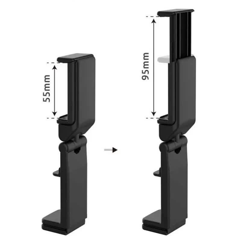 Adjustable Foldable Phone and Tablet Stand for Desk, Travel and Video Calls, Universal Holder with Stable Viewing Angle, White — image 3