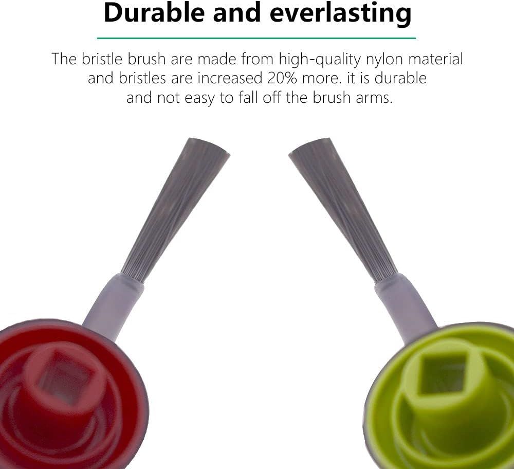 Side Brush Compatible with Ecovacs Deebot OZMO 920, 950, T8 AIVI, T9+, N8 Pro, X1, T10 Omni, T10 Plus, N10 Plus, T20 Omni, Robot Vacuums, 8-Pack — image 4