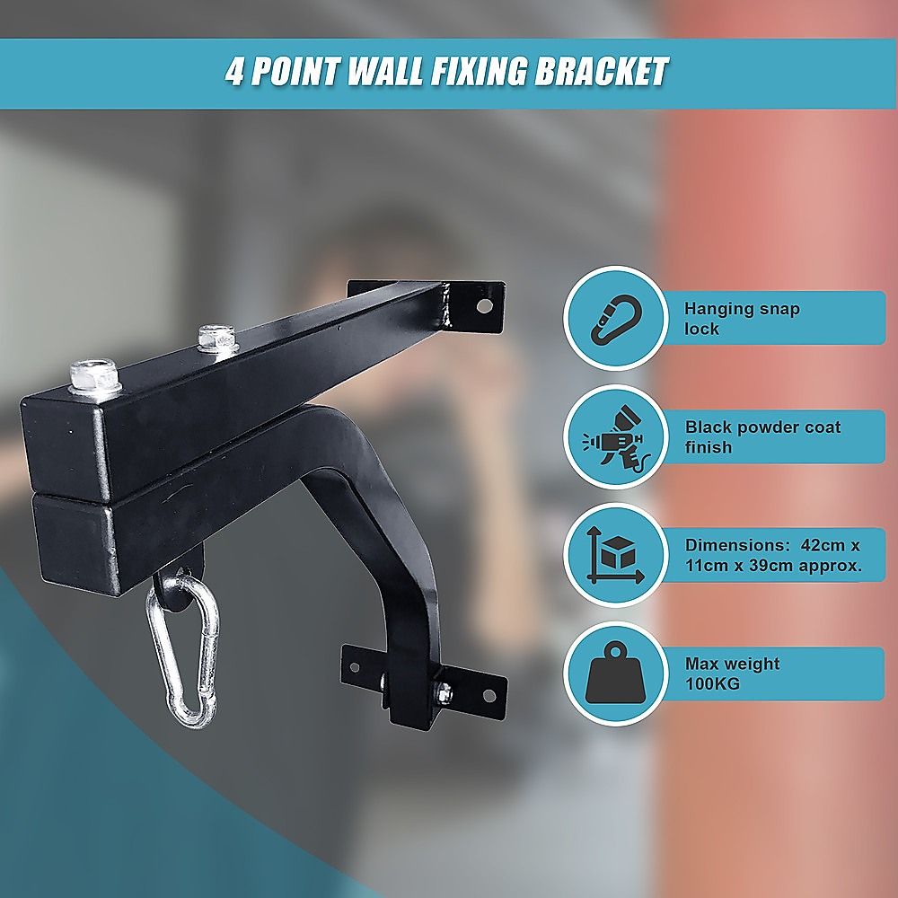 Heavy Duty Punch Bag Wall Bracket – Steel Boxing Bag Holder for Home Gym — image 6