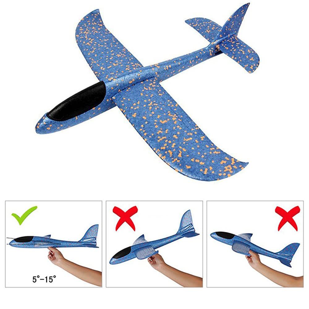 Airplane Toys, Flight Mode Glider, Flying Toy for Kids, Birthday Gifts for Year Old Boys Girls, Outdoor Sport Toys Party — image 4