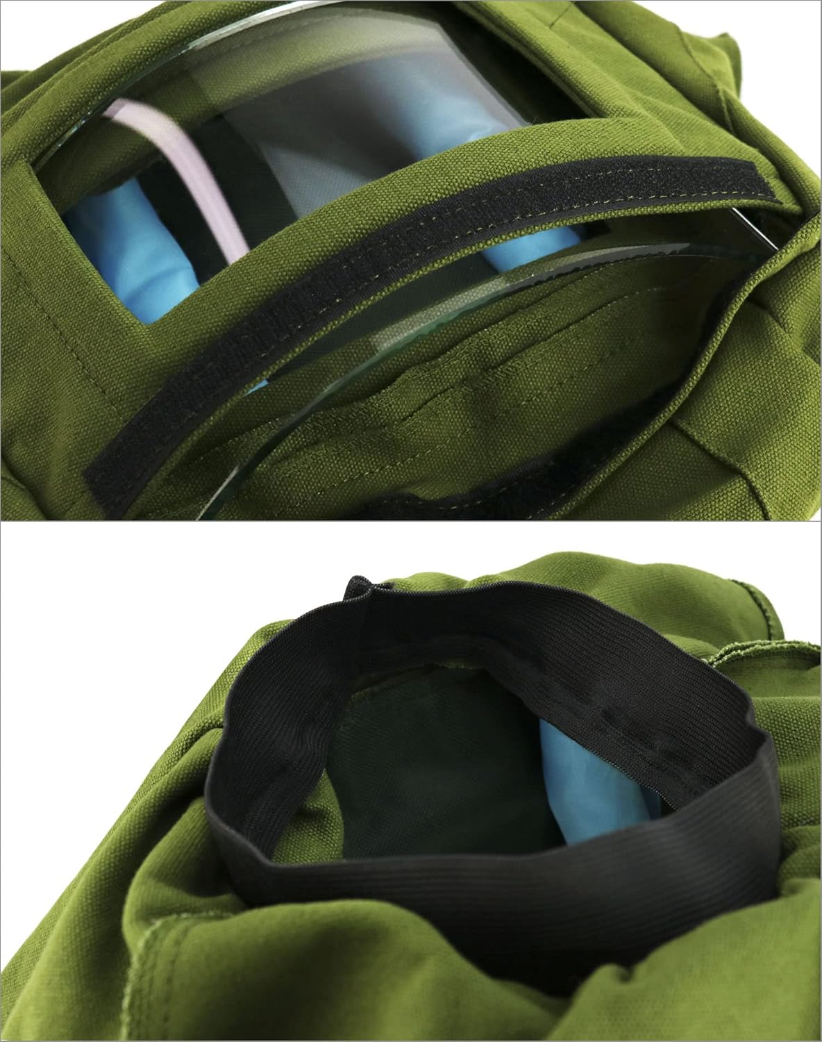 Sand Blasting Hood Cap, Shawl Cap Sandblasting Mask Anti Dust/Wind Sandblasting Tool Mask,Cut/Scratch/Heat Resistant Neck Protector, Green โ image 5