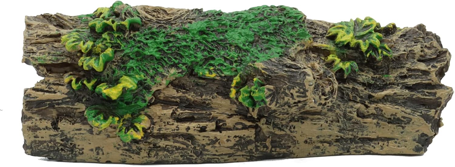 Aquarium Decorations Resin Hollow Tree Trunk Ornament, Bettas House Cave Wood House Decor for Fish Tank (HS-SP207) โ image 5