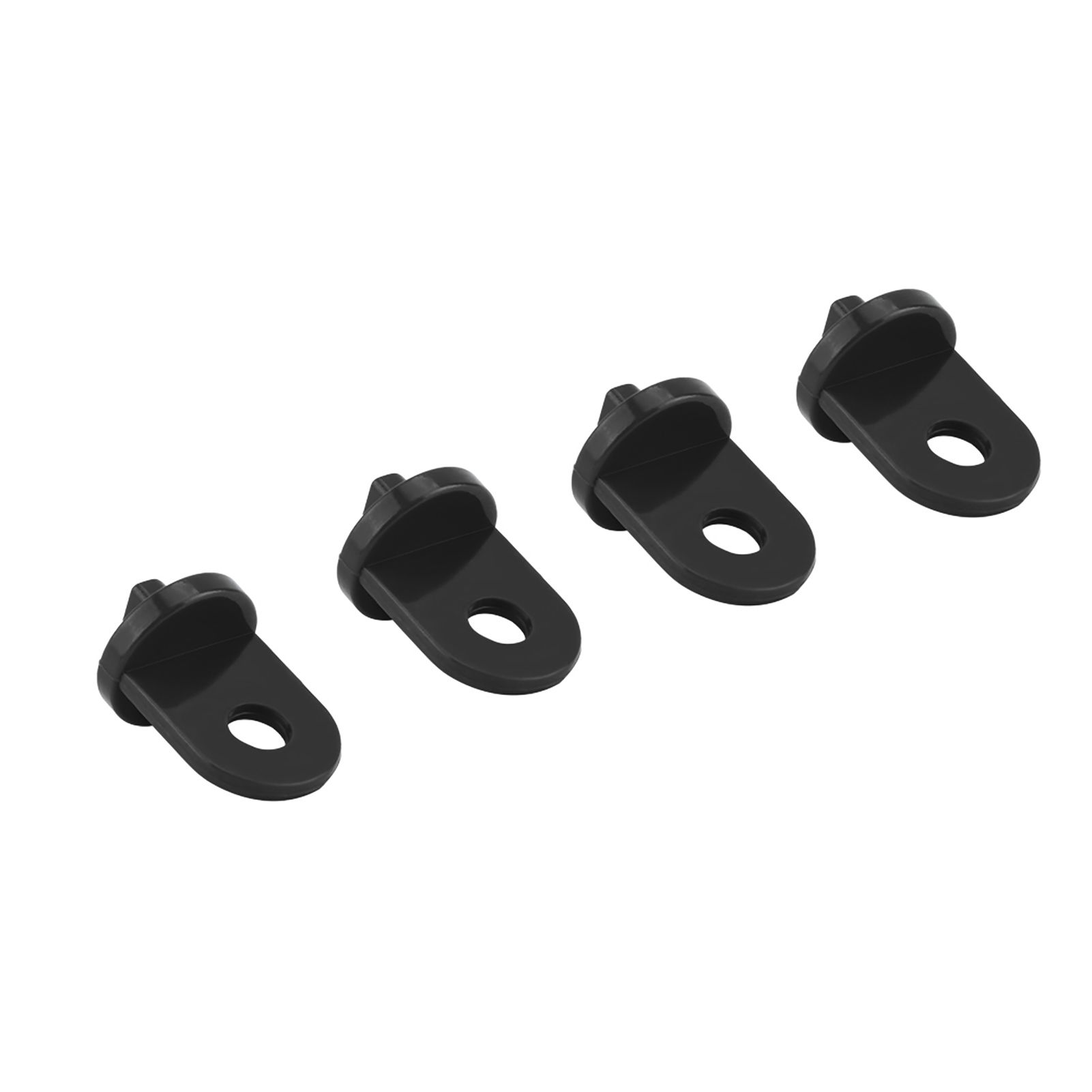 10 PCS Plastic Greenhouse Hook Plant Flower Hanger (Black) โ image 3