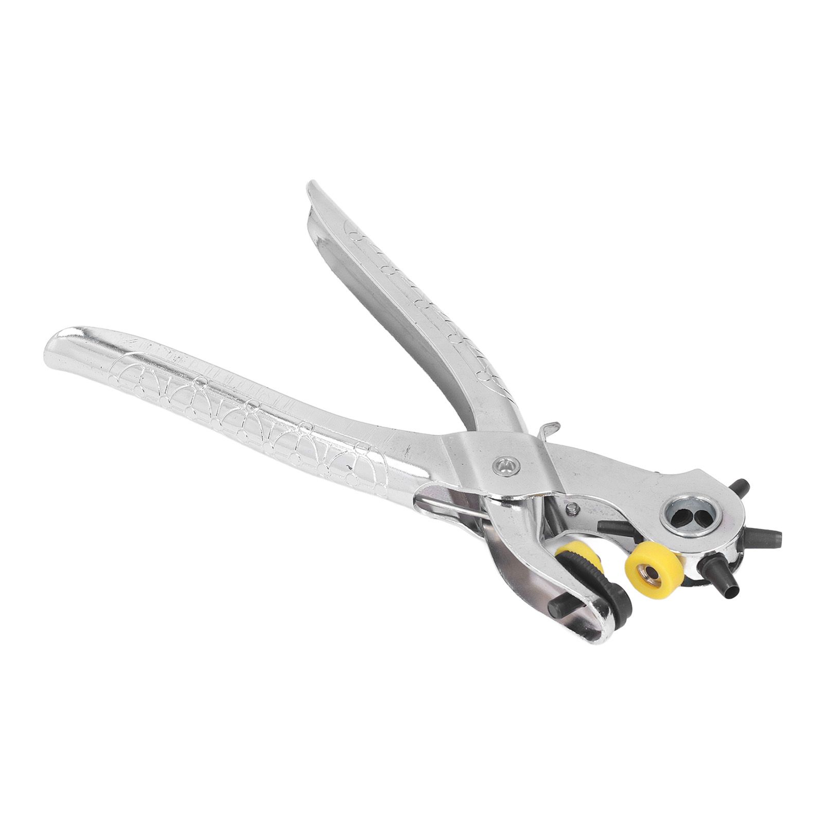 8in Belt Hole Puncher Stainless Steel Sturdy Durable Ergonomic Design Effort Saving Heat Treatment Leather Hole Punch — image 5