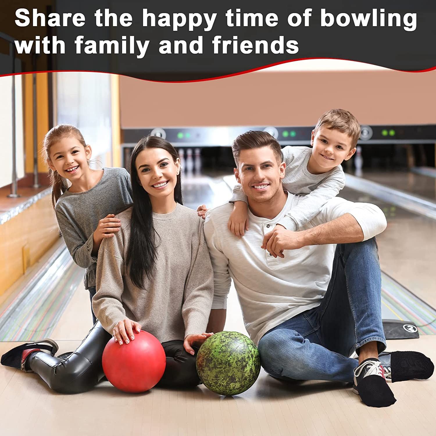 Bowling Shoe Covers 2 Pairs Black Bowling Shoes Slider Bowling Accessories for Women and Men (black) — image 3