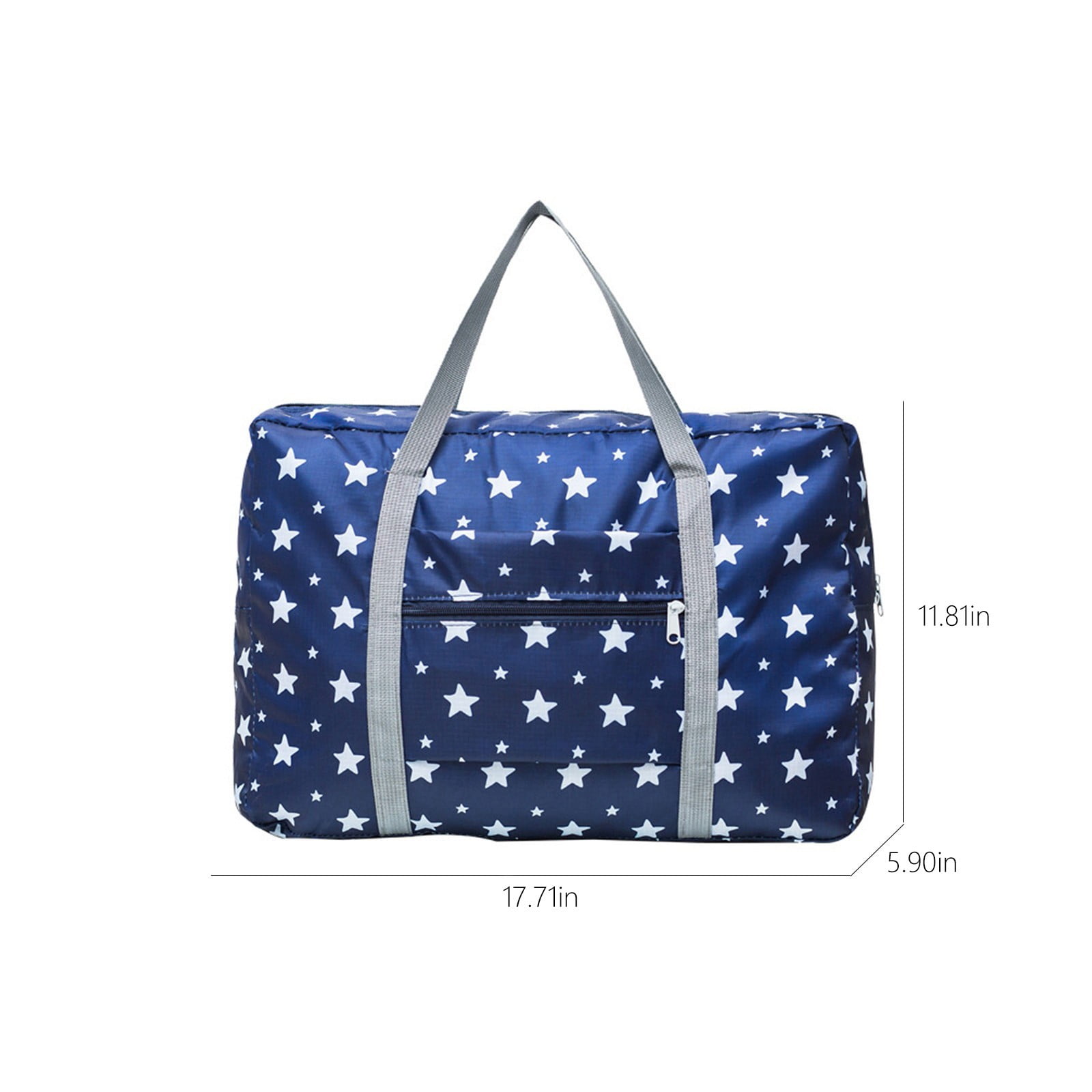 Foldable Travel Duffel Bag, Tote Carry On Luggage Sport Duffle Weekend Overnight for Women and Girls, Gym Bag Waterproof Foldable Duffel Bag 19.1×5.8×9.8 in — image 3