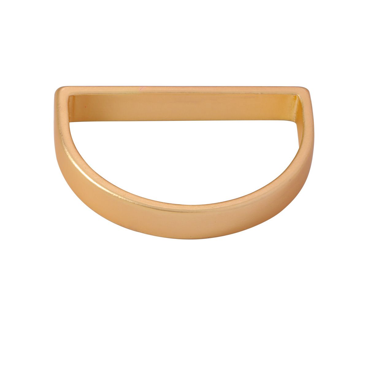 2pc Easter Napkin Rings, Semicircle Metal Gold Napkin Holder Buckles, Napkin Rings for Dinner Table Decor โ image 2