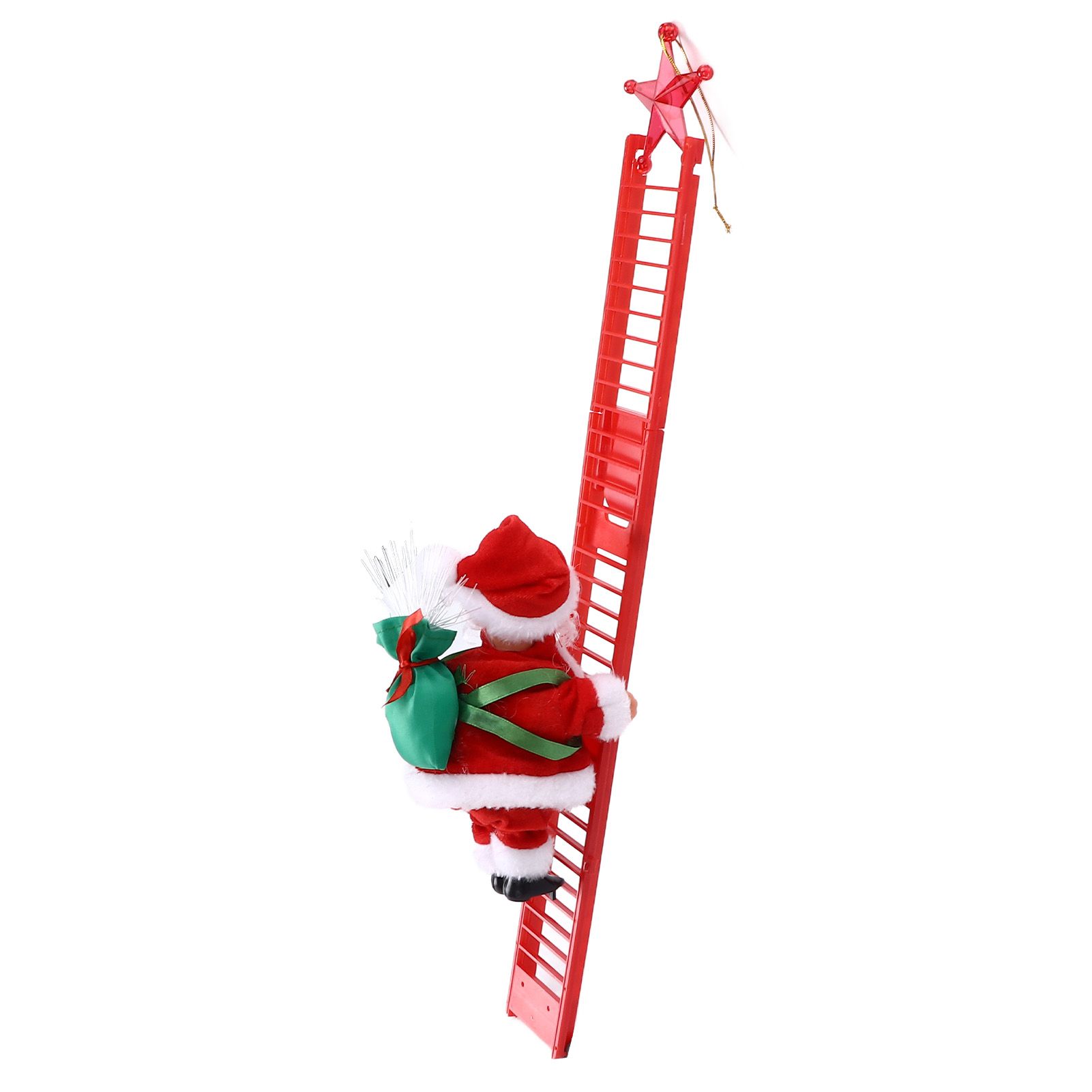 Electric Climbing Ladder Decoration Christmas Tree Hanging Pendant Festival Ornament for Party — image 4