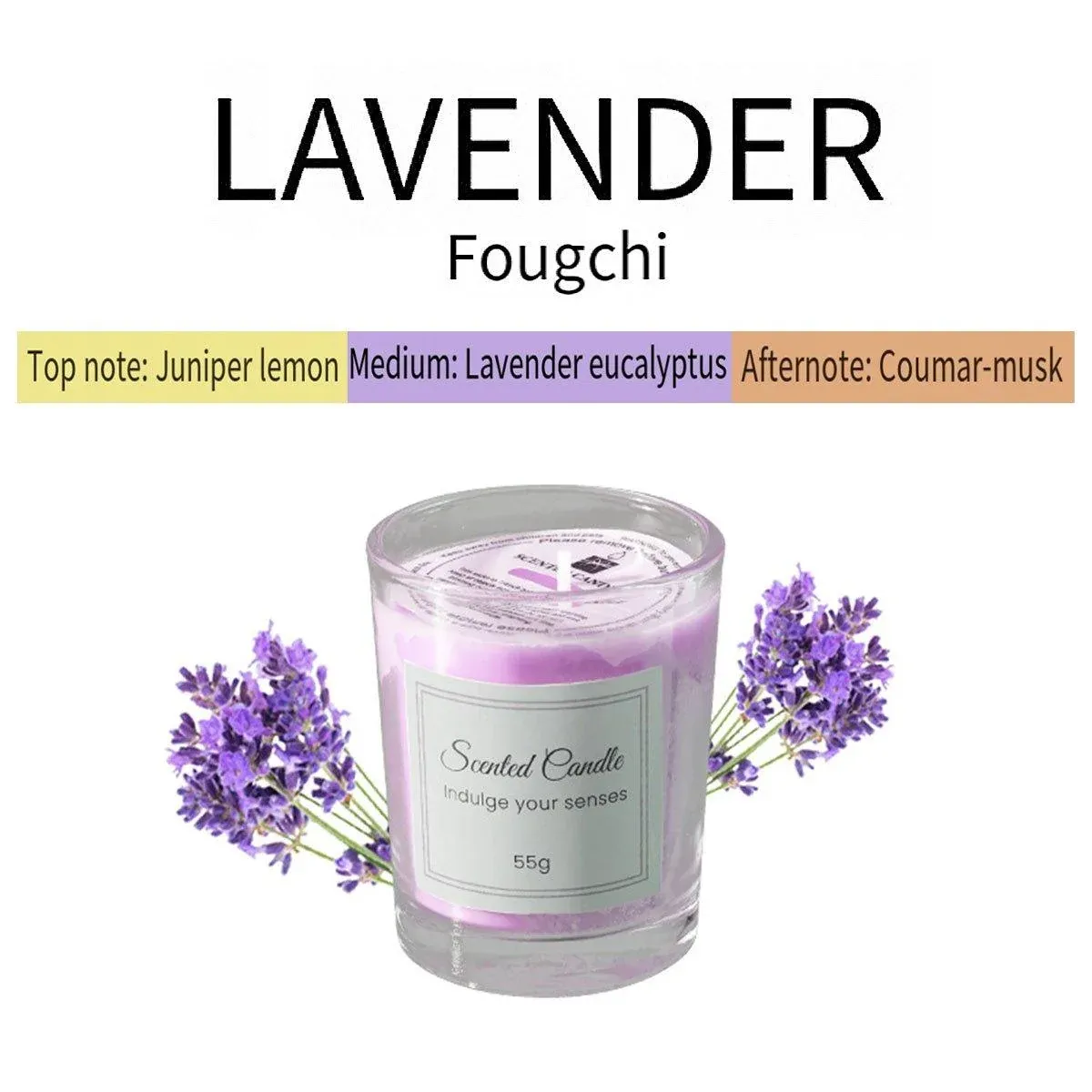 4Pcs Aroma Candles Smokeless Glass Scented Candles Gift Set for Relaxation โ image 6