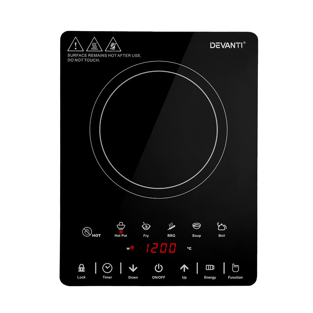Devanti Electric Ceramic Cooktop 30cm — image 2