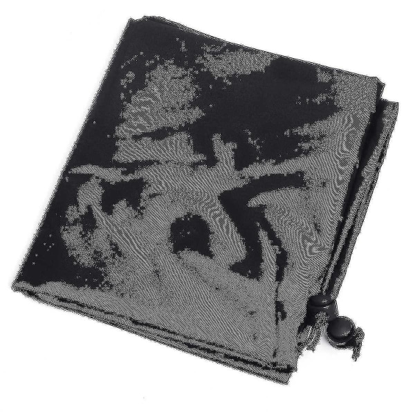 Waterproof Cover 112cm Outdoor Round Black Patio Fire Pit Cover โ image 5