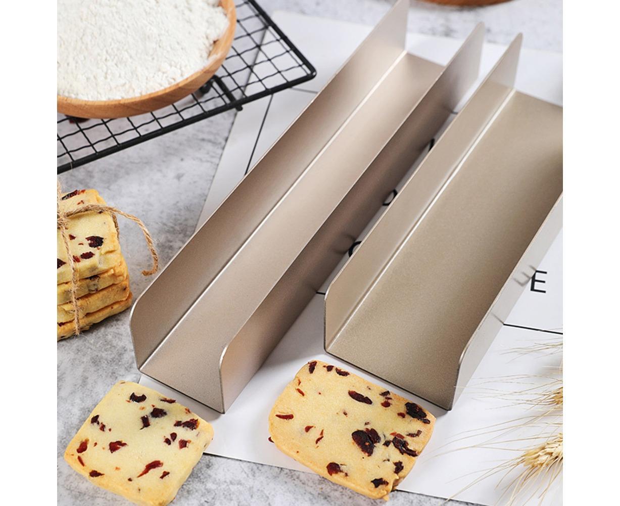 Non Stick Cake Mold Biscuit Bread Cookie Baguette Toast U Shape Baking Tool-Short โ image 3