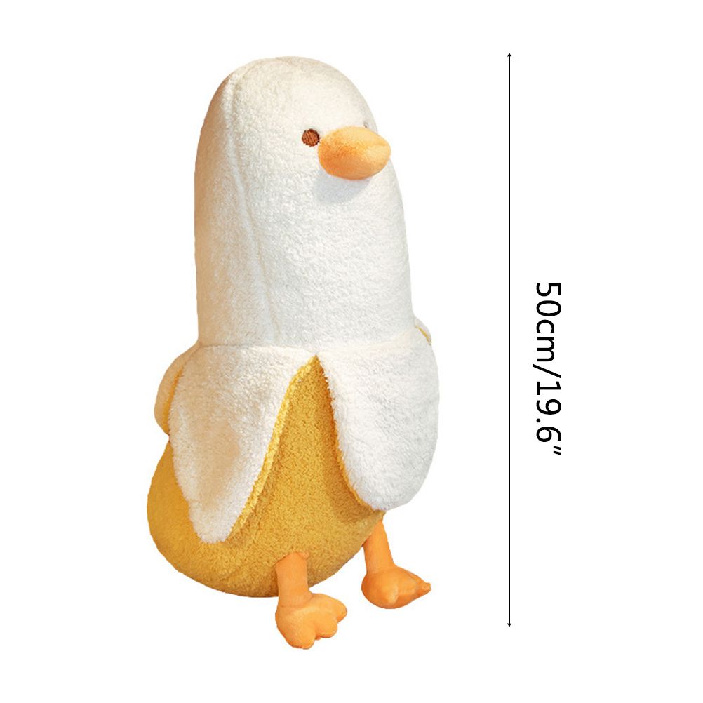 50CM Banana Duck Plush Toy Animal Plush Toy Adorkable Gift Cartoon Banana Duck Sleeping Pillow Home Sofa Bed Decoration — image 2