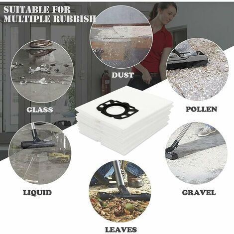 10 pcs vacuum cleaner bags for Karcher WD4 WD5 WD6 Karcher bag MV4, MV5 and MV6 vacuum cleaner bags for Karcher โ image 5