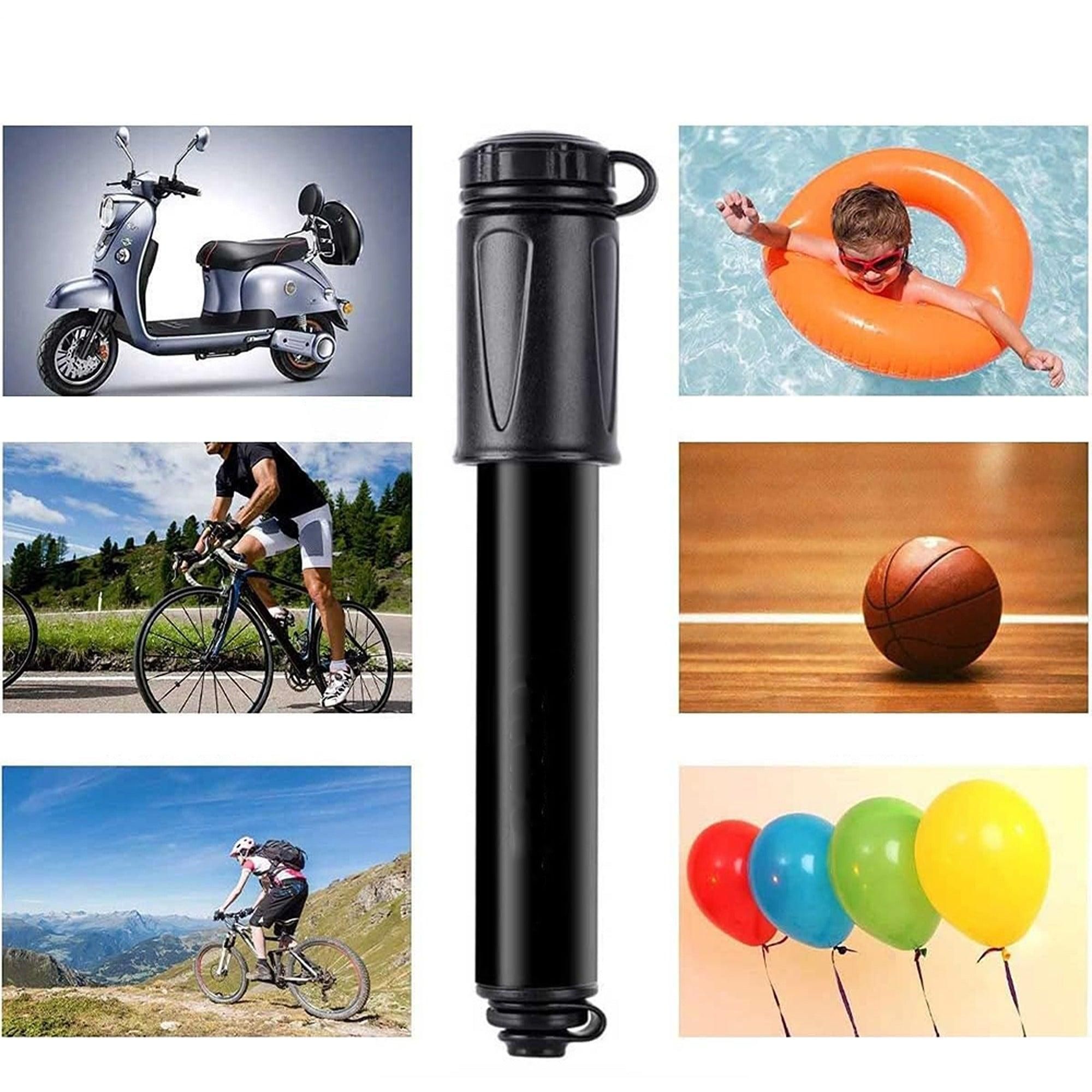 Cycling Tyre Ball Inflator Mini Bicycle Air Pump Bike Aluminium — image 4