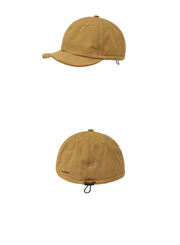 Khaki Minimalist Baseball Cap - Unisex Retro Streetwear Hat โ image 2