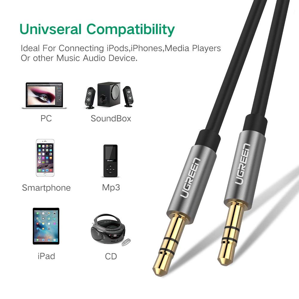 UGREEN 3.5mm male to 3.5mm male cable 5M (10737) — image 4