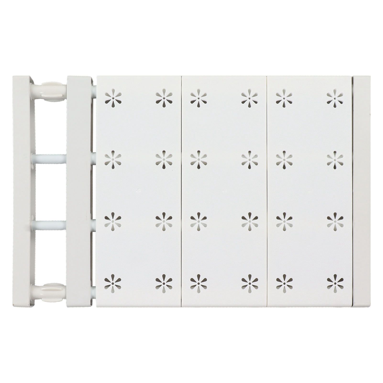 Wardrobe Partition Board Storage Extendable Rod Space Saving Layered Partition Board for Cabinet 15-23.6in โ image 3