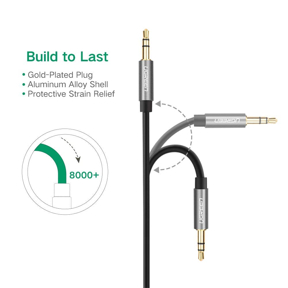 UGREEN 3.5mm male to 3.5mm male cable 5M (10737) — image 2