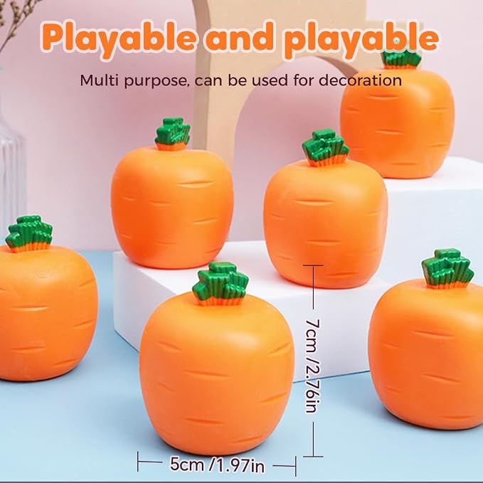 Squishy Carrot Rabbit Funny Novelty Toy — image 5