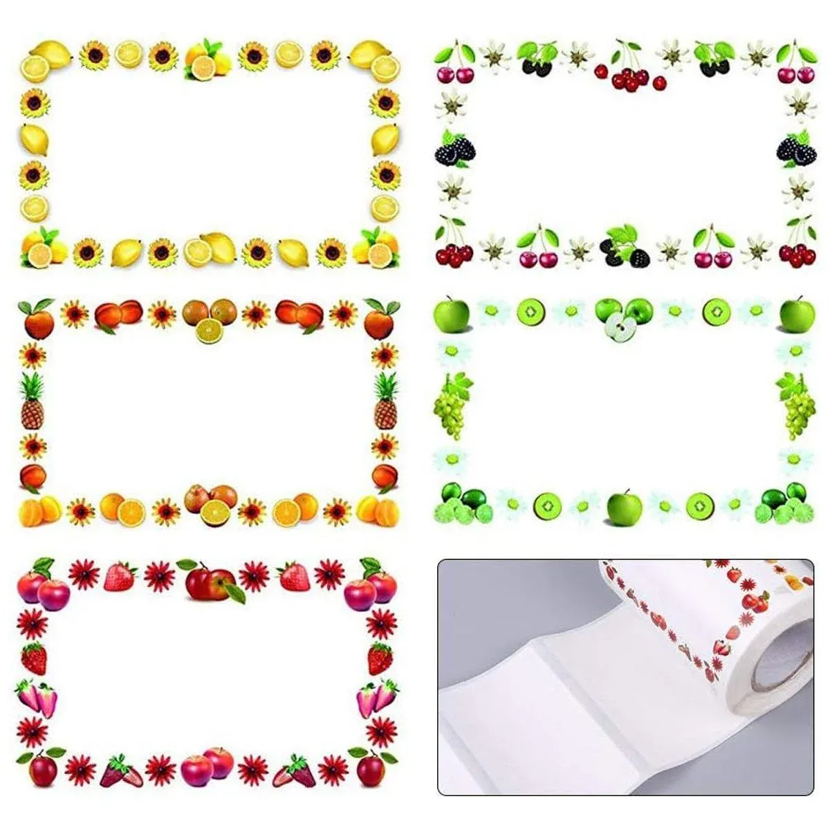 500X Adhesive Freezer Kitchen Food Stickers Label Food Storage Label โ image 5