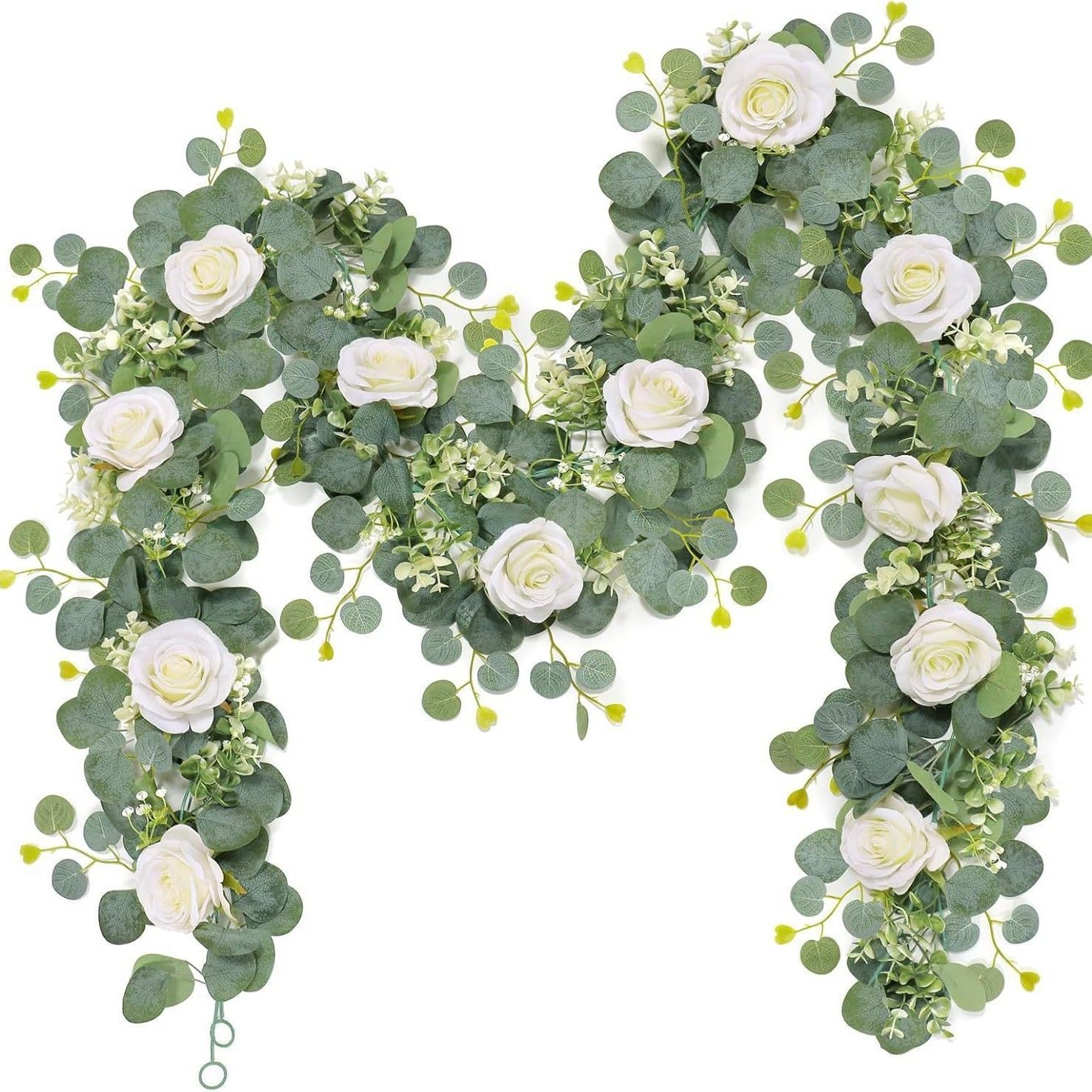 Eucalyptus Flower Vine – White — image 2