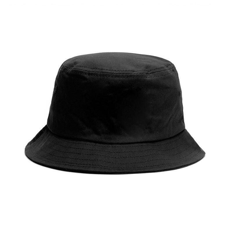9 Colours Unisex Sun Bucket Hat Perfect for Outdoor Adventures - Black