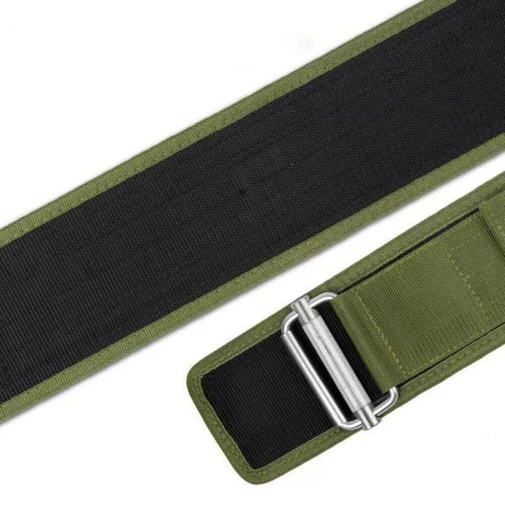 Weightlifting Belt Fitness Belt For Bodybuilding Powerlifting Cross Training -Red M โ image 4