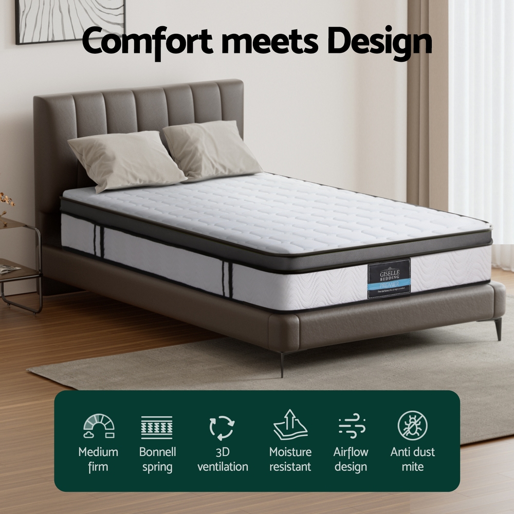 Giselle Mattress Cool Gel Foam 25cm Single โ image 5