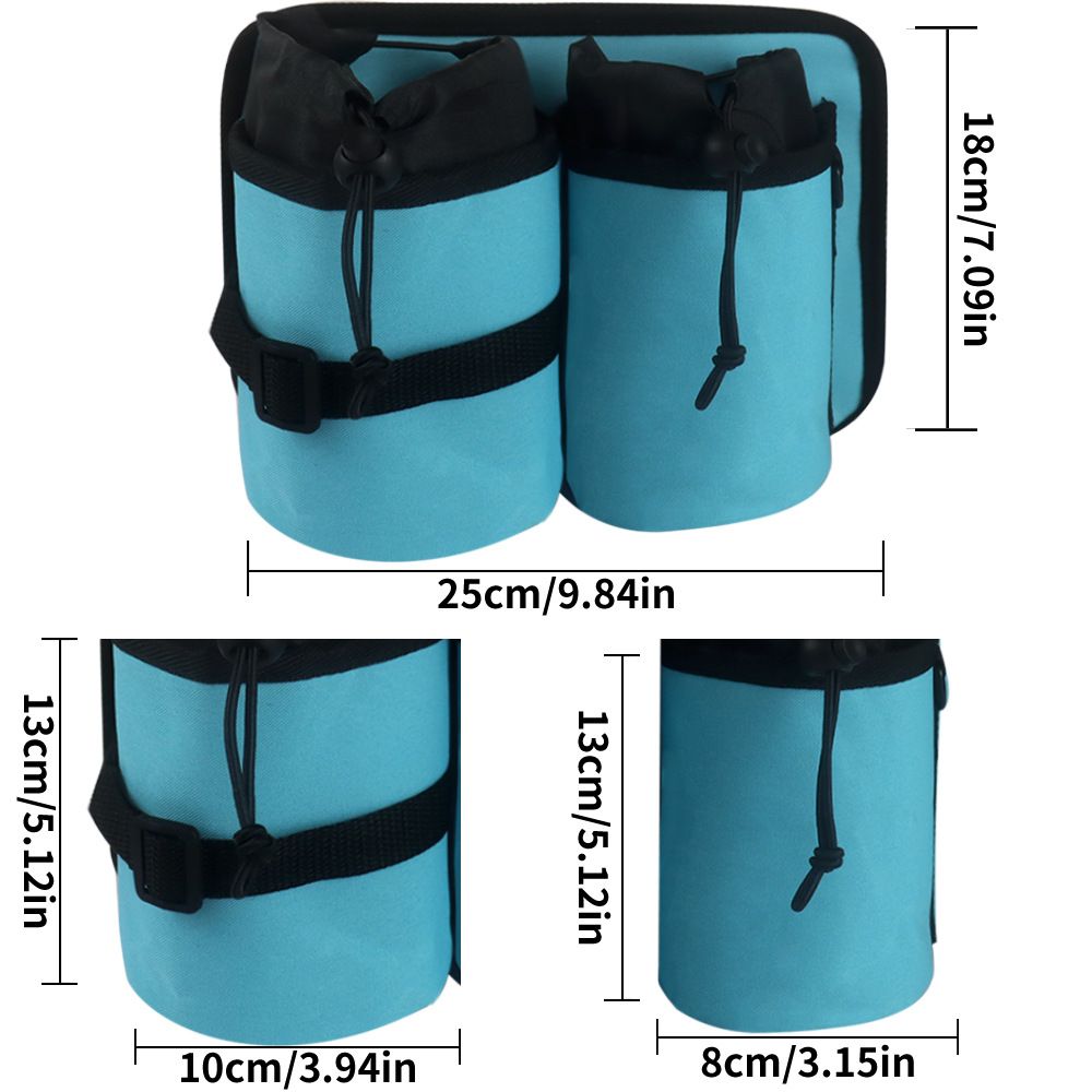 Luggage Travel Cup Holder Attachment. Hands-Free Drink Carrier for Coffee Mugs & Tumblers, Fits Suitcase & Roll-On Handles. Must-Pack Travel Accessory, Gift โ image 5