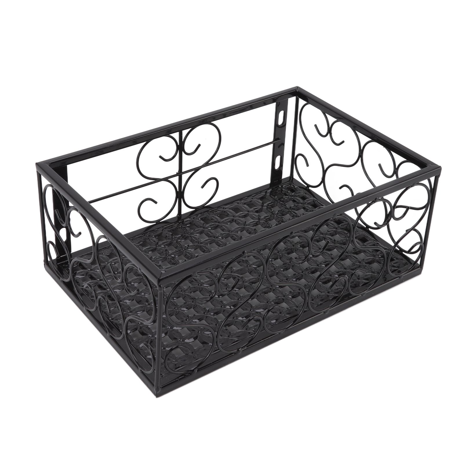 Balcony Flower Pot Stand Thickened Iron Decorative Patio Railing Shelf With Retainers for Windowsill Applicable to 6.5cm/2.6in Railing — image 3