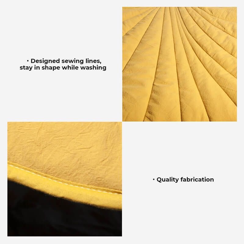 Leaf-Shaped Multi-Functional Pet Mat – Plush, Thick, and All-Season Comfort for Your Cat or Dog, Crate Cushion, Sofa Protector, or Cozy — image 5