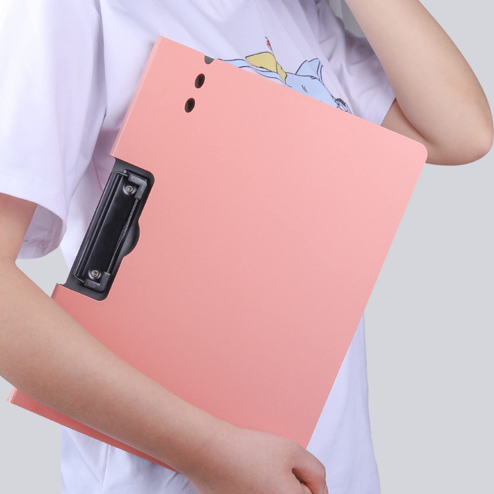 A4 Binder Clip Boards Punchless with Spring Action Clamp Strong Clips File Folder Clipboards Bulk Office Commercial School 2 Pack — image 3