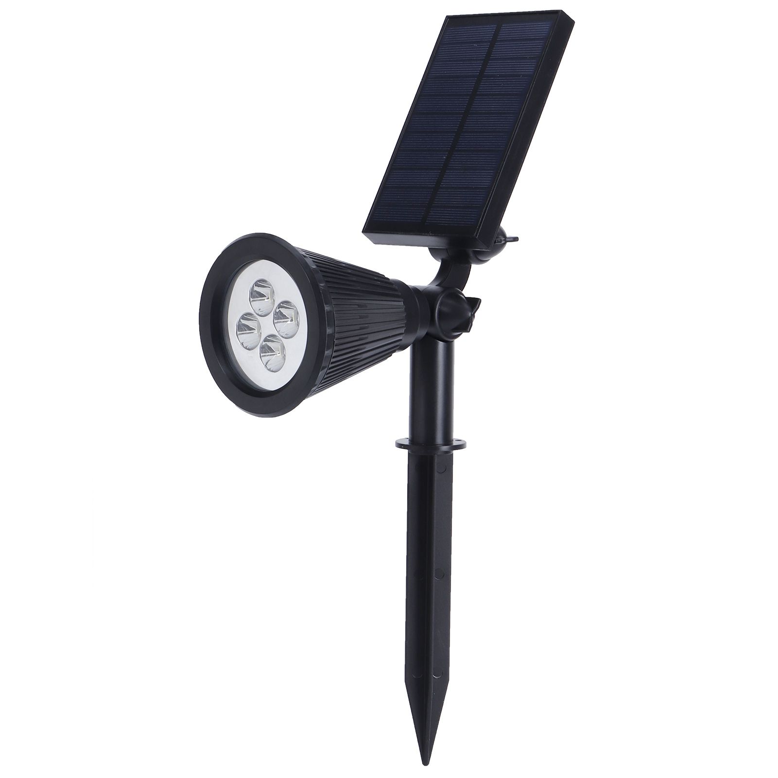 LED Solar Lamp IP65 Waterproof Lawn Light Outdoor Garden Courtyard Landscape Decoration Black — image 4