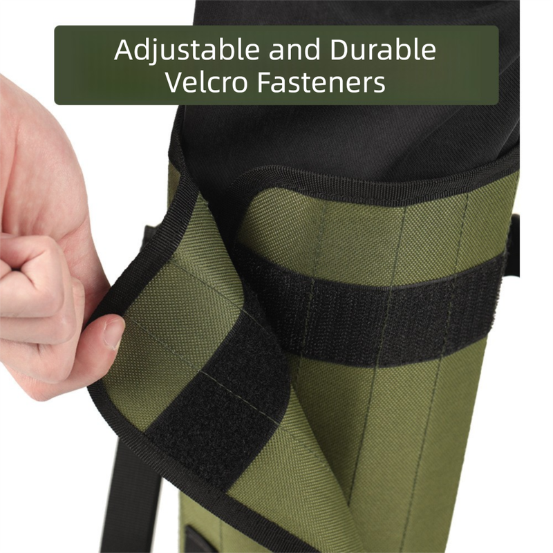 Camouflage khaki Outdoor Waterproof Leg Gaiters - Anti-Snake Bite & Scratch Protection Boot Covers - Breathable Nylon Oxford Leg Guards for Hiking Camping โ image 5